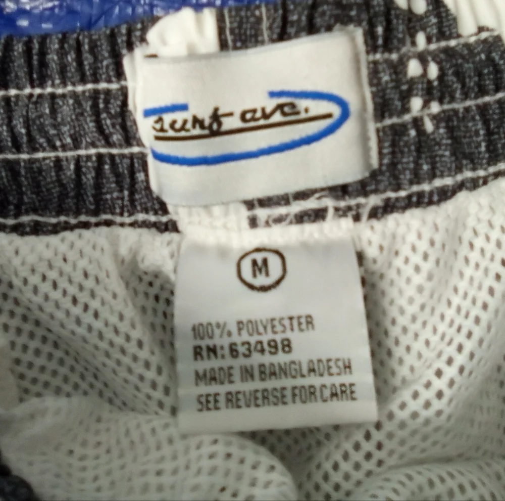 Men's Floral Gray Shorts